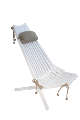 Silla EcoChair Blanca + Cojin EcoChair