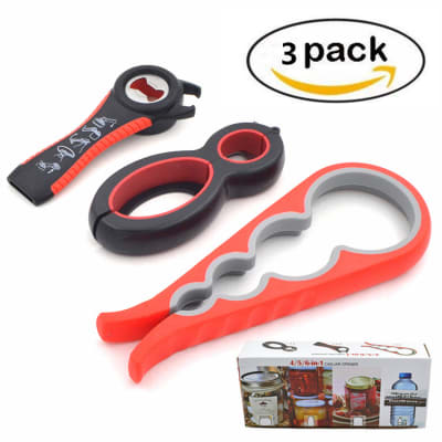 Set multifuncional de 3 abridores