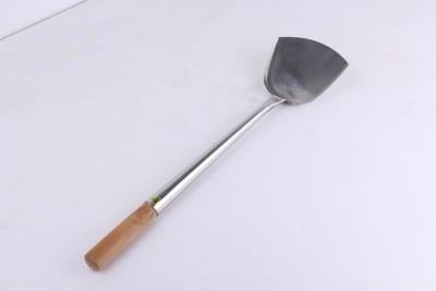 Espátula para wok de acero inoxidable