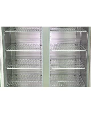 REFRIGERADOR 2 CUERPOS VIDRIO YCL-9513 ESTATICO CON VENTILADORES BOZZO2