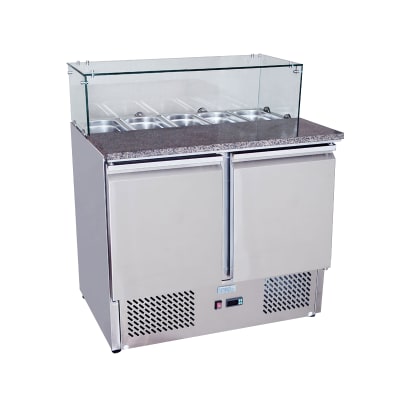 MESON SALSERO CUPULA DE VIDRIO 0.90 MTS ESL-3835 BOZZO