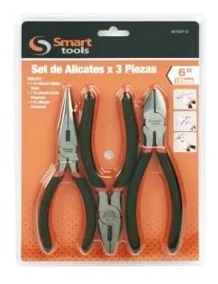 JGO ALICATES 3 PZAS (2X6 , 1X8) PROFESIONAL SMART