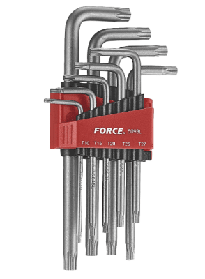 JGO LLAVES TORX FORCE1