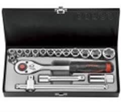 JUEGO DE DADOS DE 1/2″ CROMO-VANADIO NIQUELADO