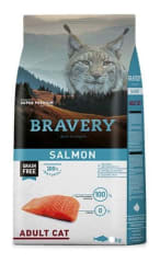 Bravery gato Adulto salmon 2kg 0