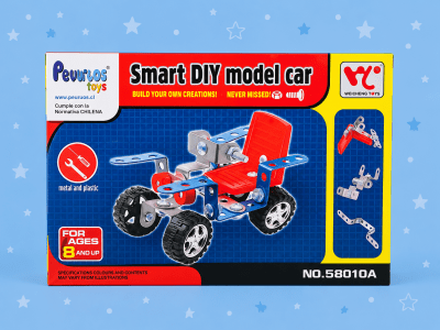 Kit de Construcción Auto Metálico1