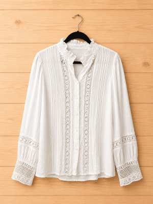 Blusa broderie blanca1