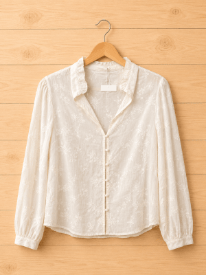 Blusa blanca bordado1