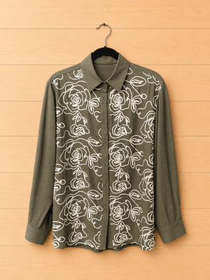 Blusa verde bordados1