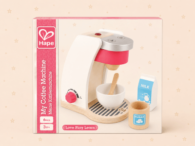 Cafetera de Madera Hape1