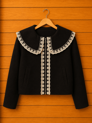 Chaqueta vuelos encaje1