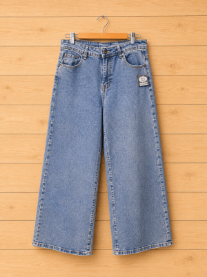 Jeans Wide Leg azul medio1