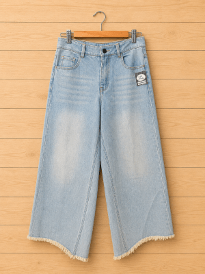 Jeans Wide Leg celeste1