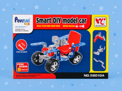 Kit de Construcción Auto Metálico