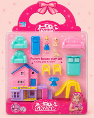 Casa de Muñecas con Accesorios