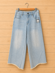 Jeans Wide Leg celeste