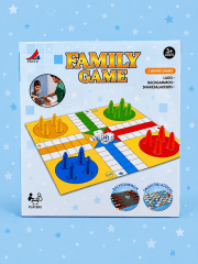 Juego Familiar 3 en 1 – Ludo, Backgammon y Escaleras