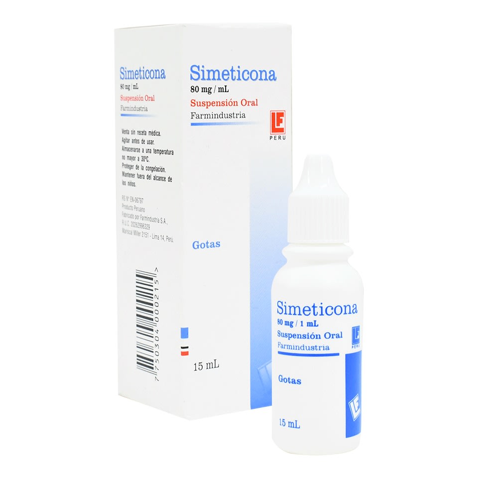 SIMETICONA 80 MG SUSPENSION ORAL X 15 ML Boticas Maxfarma simeticona-80-mg-suspension-oral-x-15-ml-boticas-maxfarma