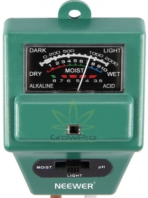 Medidor de PH y Humedad de Sustrato (3 en 1)2
