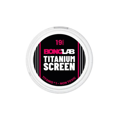 Rejilla de titanio bonglab set 5 unidades 19mm