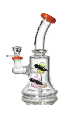 Bong Pyrex 19cm Calvo Bee Rig1