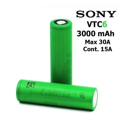 Pila Batería Recargable Sony 18650 3000mah1