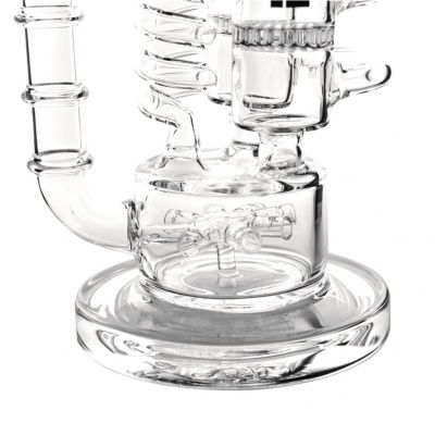 Bong Pyrex 28cm Bonglab space oddity clear