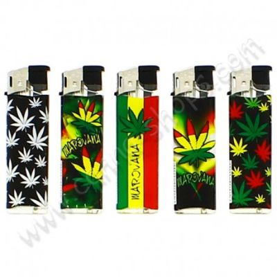 Encendedor recargable weed colores1