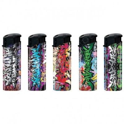 Encendedor recargable grafiti1