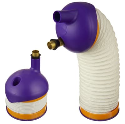 Pipa Acordeon Bukket Plastico