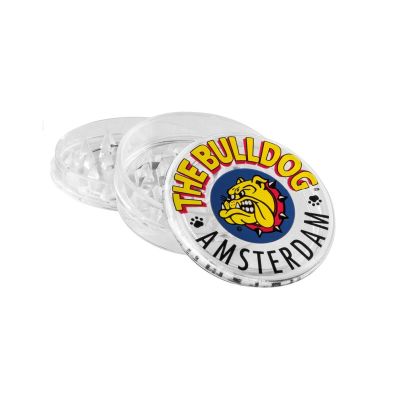 Moledor Plastico mediano 2pts bulldog transparente