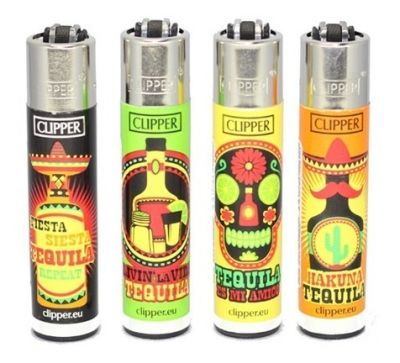 Encendedor Clipper Tequila1