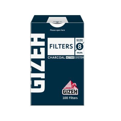 Filtros algodón GIZEH Regular Azul Carbon activado1