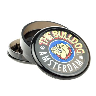 Moledor Plastico Mediano 2pts Bulldog negro