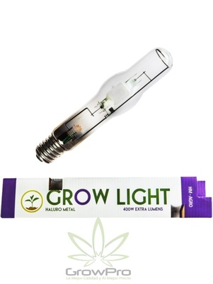 Ampolleta Haluro 400w Extra Lumen Grow Genetics (Crecimiento)1