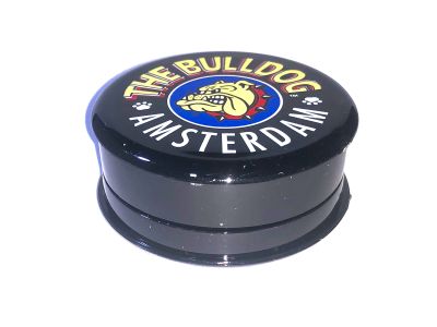 Moledor Plastico Mediano 2pts Bulldog negro