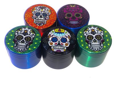 Moledor metal 40mm 4pts calavera mex.1