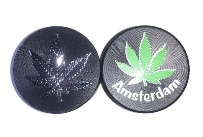 Moledor metal 30mm 3pts negro hoja weed1