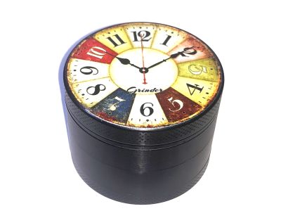 Moledor metal 50mm 4pts tapa diseño reloj1