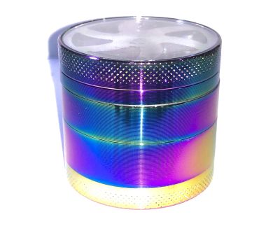 Moledor Metal 40mm 4pts tornasol con tapa transparente3