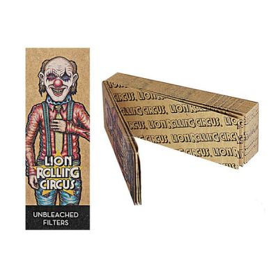 Filtros Carton Tips Lion Rolling Circus Unbleached1