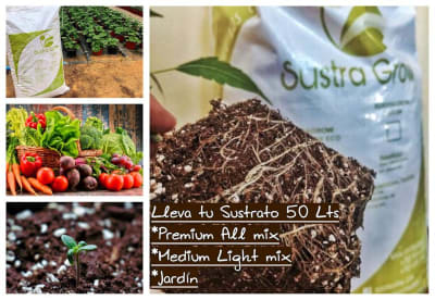 Sustrato Sustragrow 50L (Eco Medium Mix)1