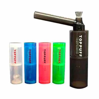 Pipa de agua pyrex plastica armable (Completa)1