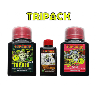 Pack Fertilizante Top Crop Tri Pack