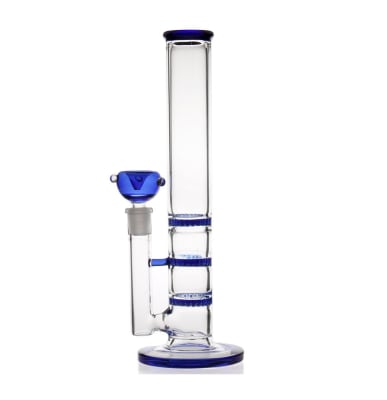 Bong Pyrex 27cm triple percolador honey + atrapahielo2