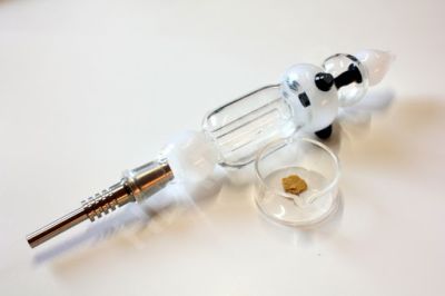 Pipa Pyrex para extracciones Nectar Collector Kit1