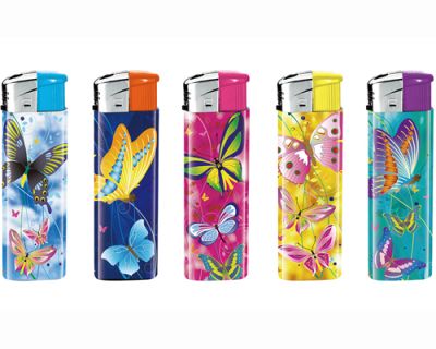 Encendedor recargable mariposas1