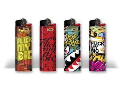 Encendedor recargable diseño stickers1