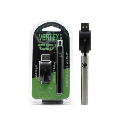 Bateria para e-Cig Vertex Voltaje Variable + Cargador USB1