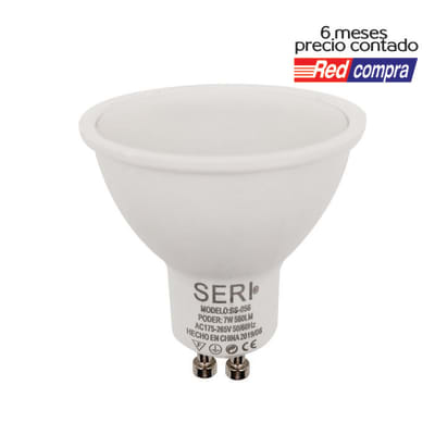 AMPOLLETA LED 7W 6500K GU10